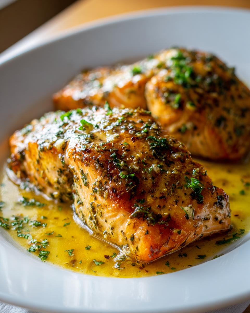 Garlic Butter Salmon - detail 1