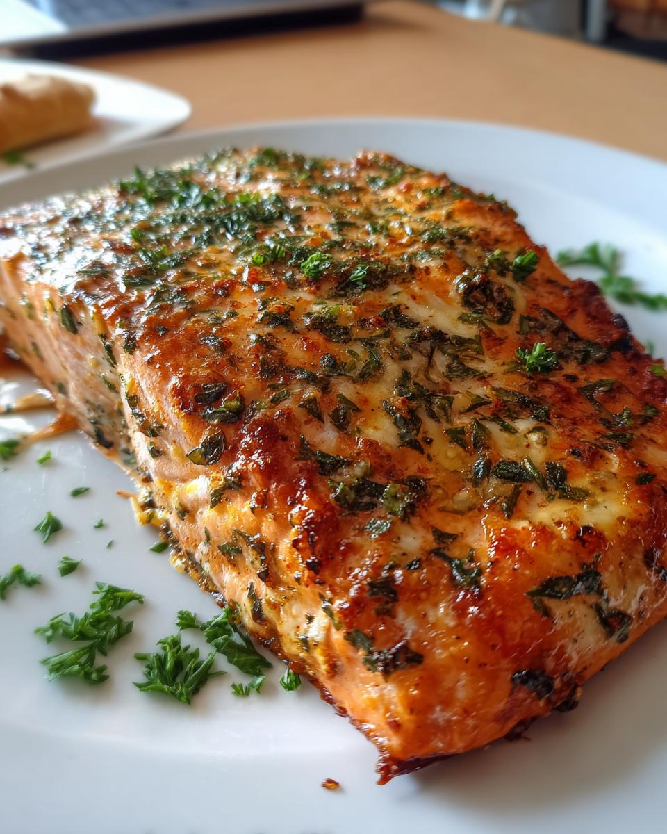 Garlic Butter Salmon - detail 2