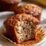 banana oatmeal honey muffins