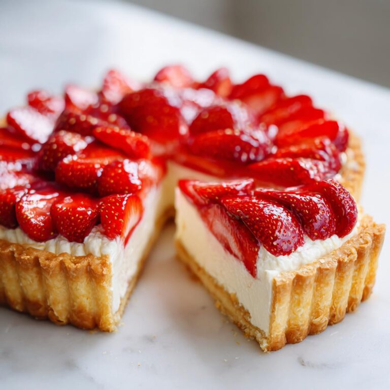 classic strawberry tart pastry cream