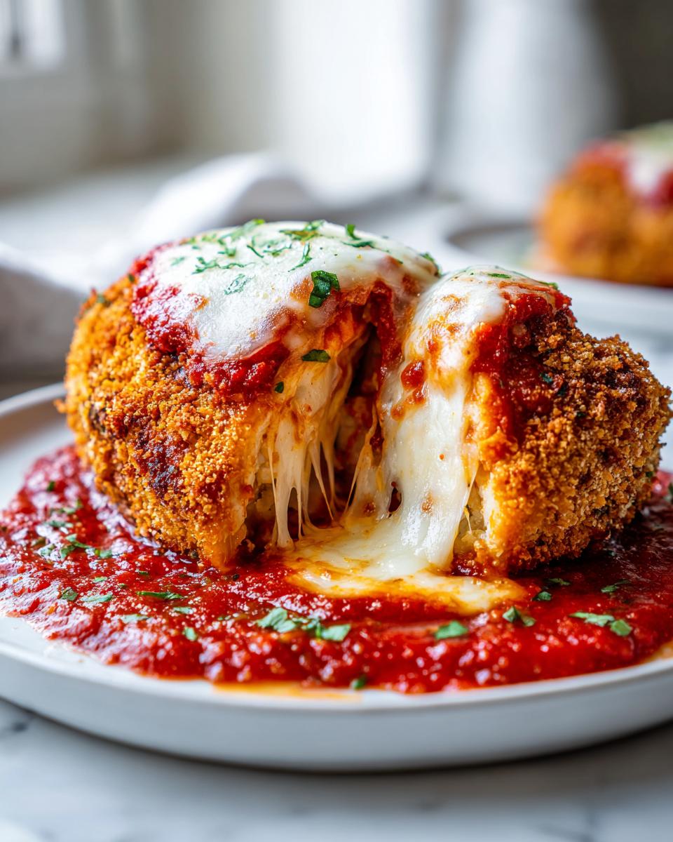 crispy baked chicken parmesan recipe - detail 2