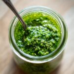 easy homemade fresh basil pesto