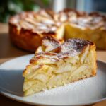 french invisible apple cake light