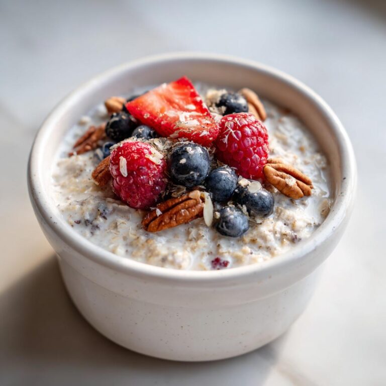high protein oatmeal breakfast bowl nutritious easy