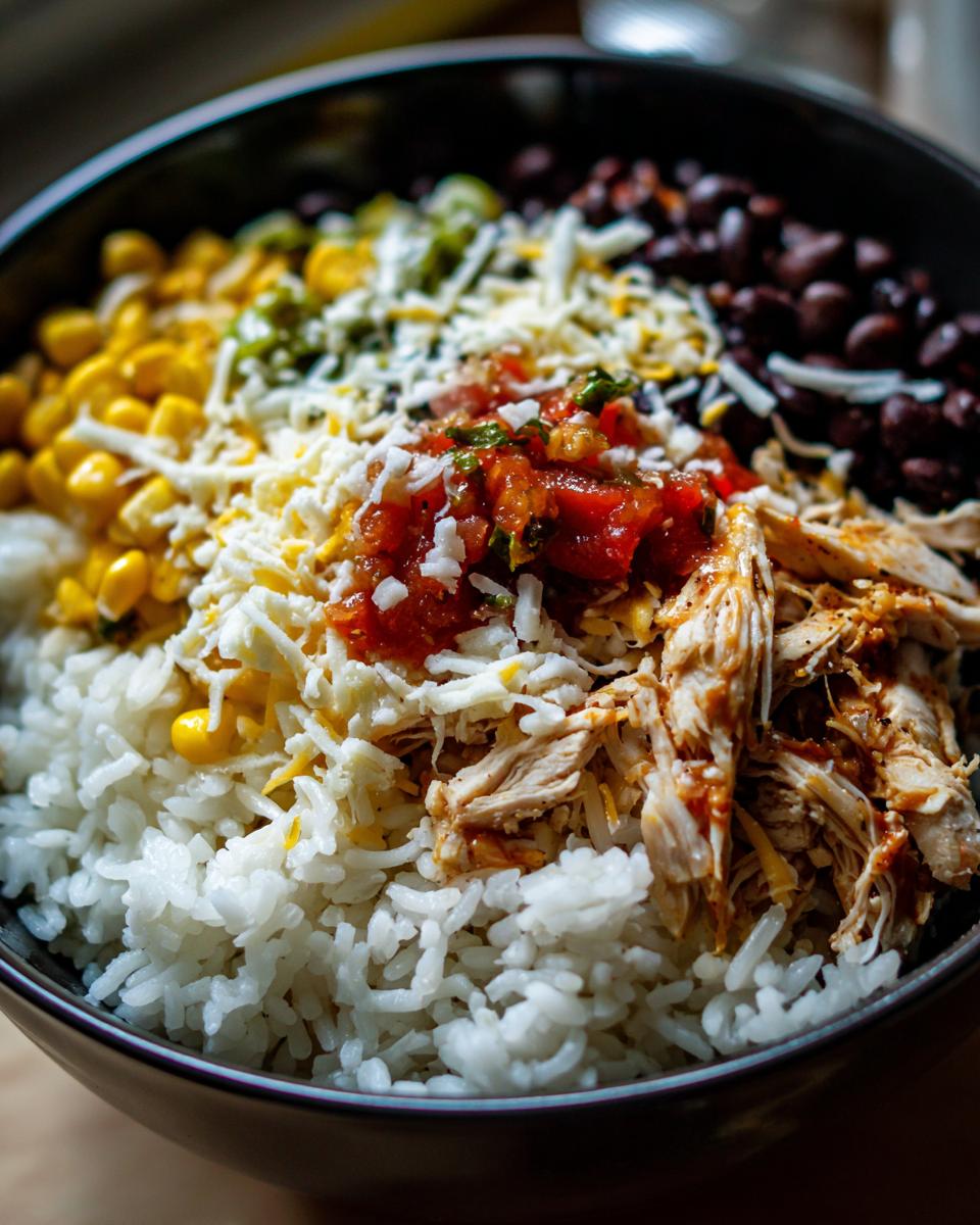 Amazing Mexican Chicken Burrito Bowl: 3 Simple Steps 5 mexican chicken burrito bowl rice - detail 2