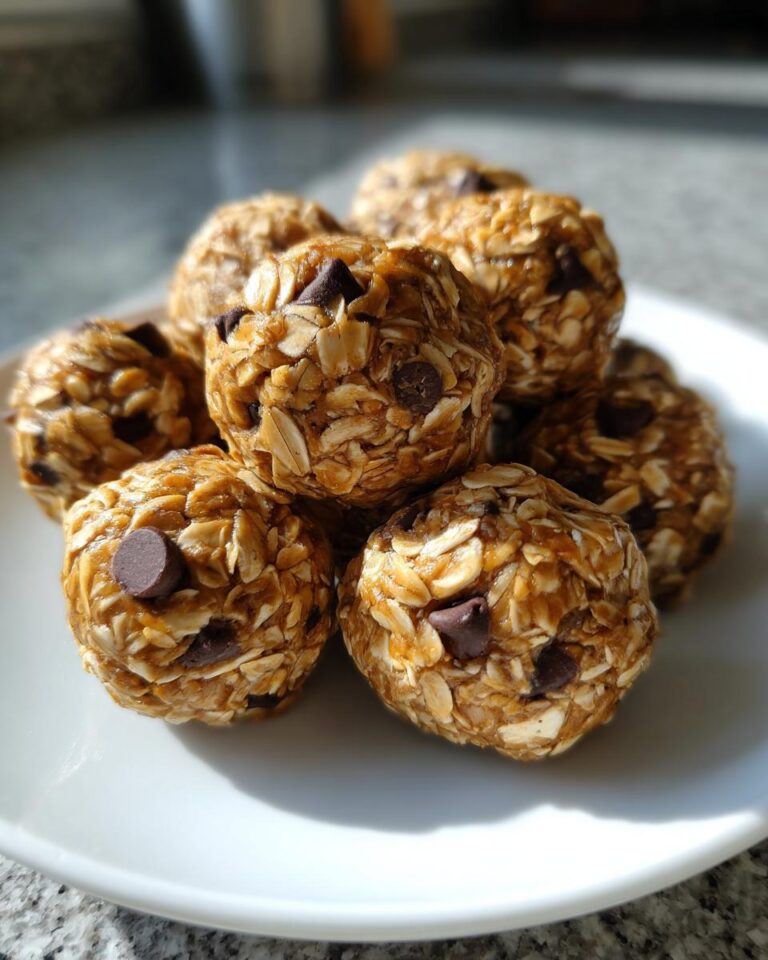 no bake peanut butter oatmeal energy balls