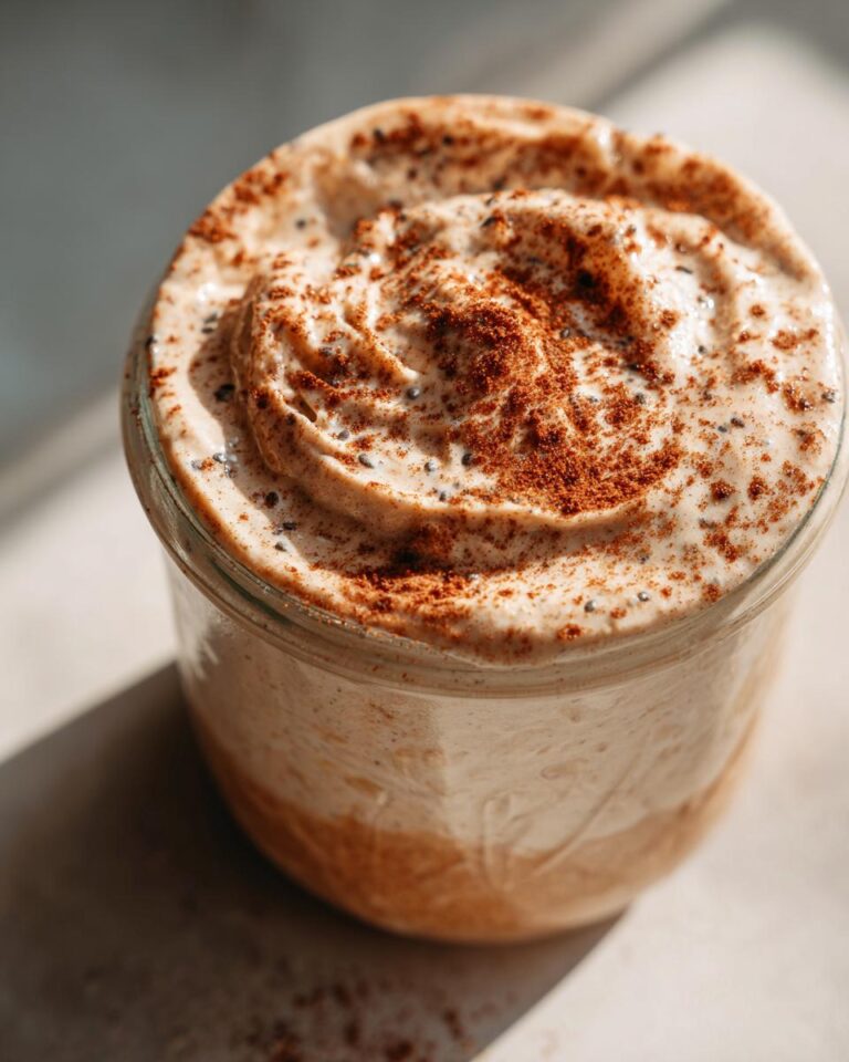 overnight cinnamon protein oats no cook easy prep