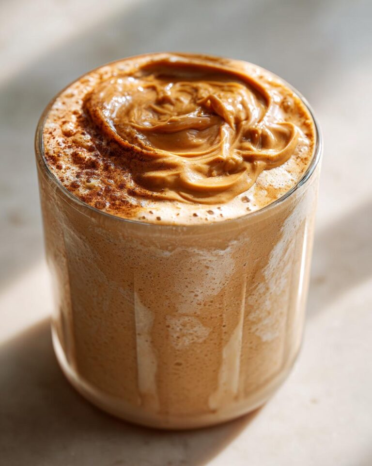 peanut butter banana protein smoothie