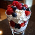 whipped cottage cheese berry parfait easy healthy protein