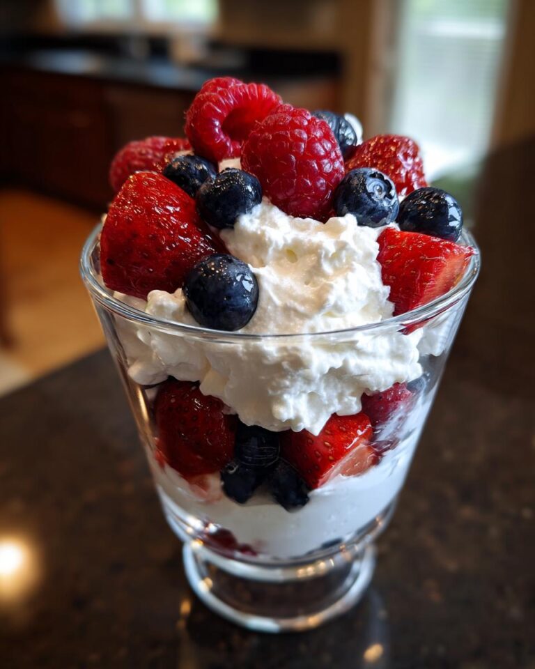 whipped cottage cheese berry parfait easy healthy protein