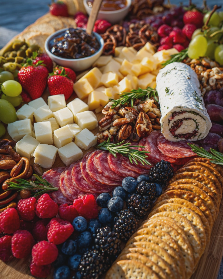 4th of july charcuterie snack board ideas festive