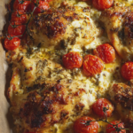 balsamic baked chicken breast mozzarella cheese one pan