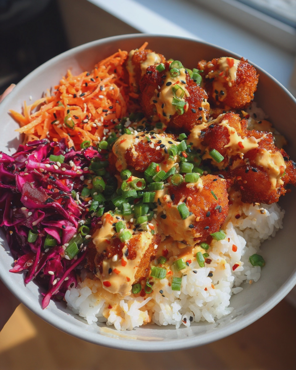 bang bang salmon bites bowls flavor explosion recipe - detail 1