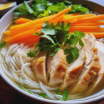 classic ginger garlic chicken noodle soup easy