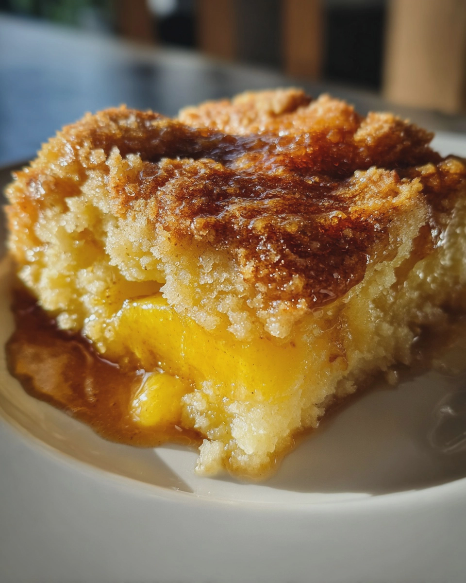 classic southern peach cobbler recipe easy homemade - detail 2