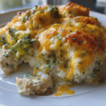 creamy low carb chicken casserole no noodle easy