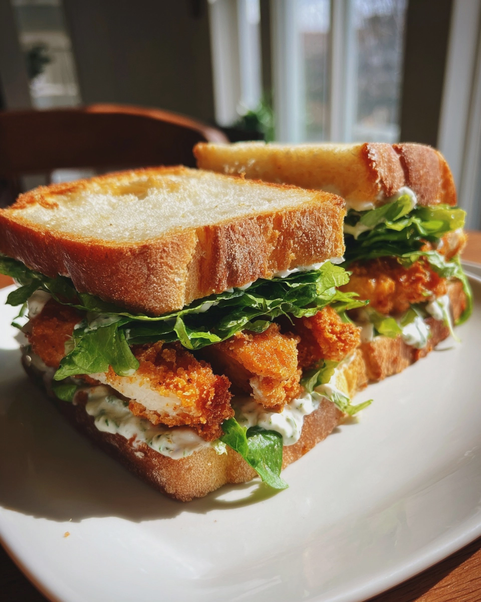 Crispy Chicken Caesar Sandwich 5 crispy chicken caesar sandwich easy classic recipe - detail 2