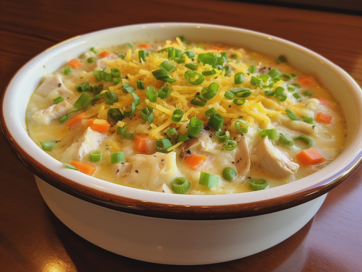 crock pot chicken pot pie pasta easy slow cooker - detail 2