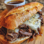 crockpot french dip sandwiches easy slow cooker recipe