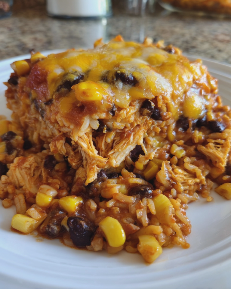 easy chicken burrito casserole healthy family dinner