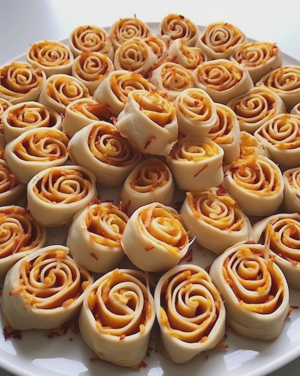 easy kids lunch pizza roll ups quick simple recipe - detail 1