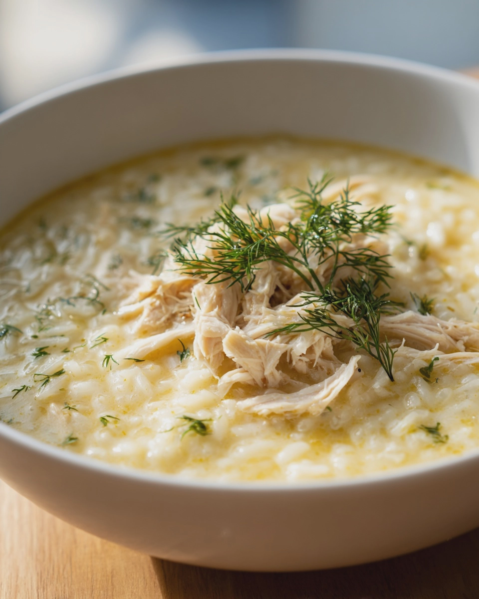 greek lemon chicken soup easy avgolemono recipe - detail 2