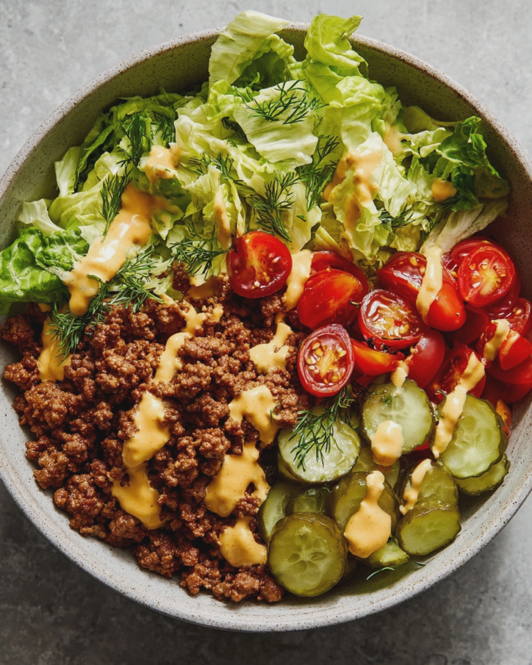 healthy burger bowls special sauce easy summer dinner