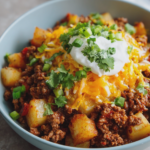 Loaded Potato Taco Bowl 15 loaded potato taco bowl budget friendly easy recipe