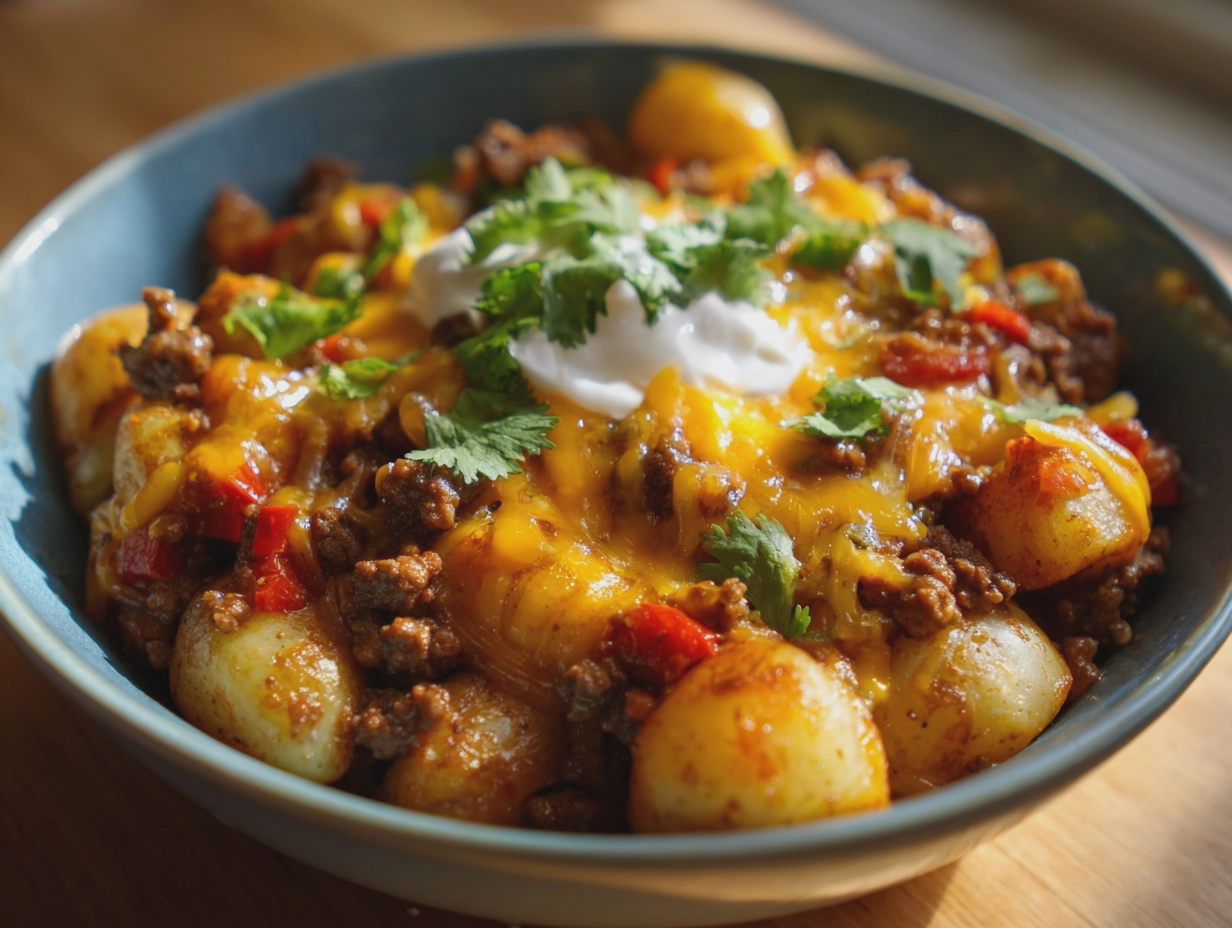 Loaded Potato Taco Bowl 5 loaded potato taco bowl budget friendly easy recipe - detail 2