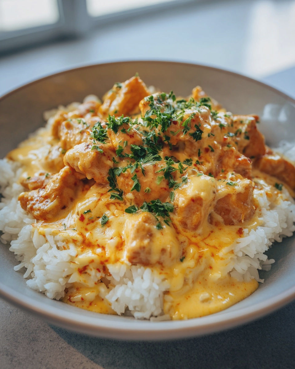 Mexican Chicken with Cheese Sauce (40 Minutes) 4 mexican chicken with cheese sauce easy rice dinner - detail 1