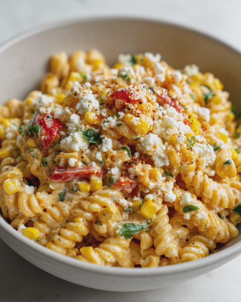 mexican street corn pasta salad easy zesty summer