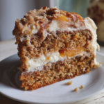 peach cake with brown sugar frosting easy moist
