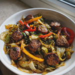 sausage and cabbage stir fry 30 minutes easy weeknight