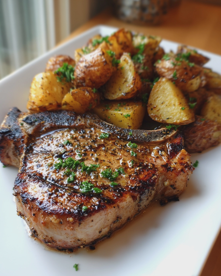 sheet pan pork chops and potatoes 40 minutes easy