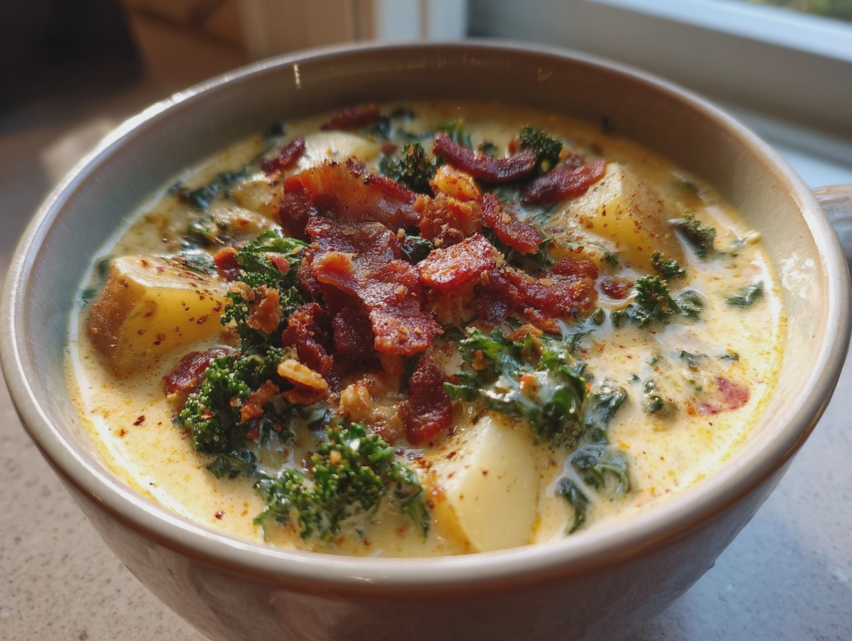 zuppa toscana olive garden copycat easy recipe - detail 2